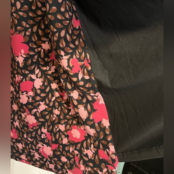 Avenue Ally Border Tunic, VERY SOFT! Color Rose Treasure Border, Size 22/24, NWT - Picture 10 of 11